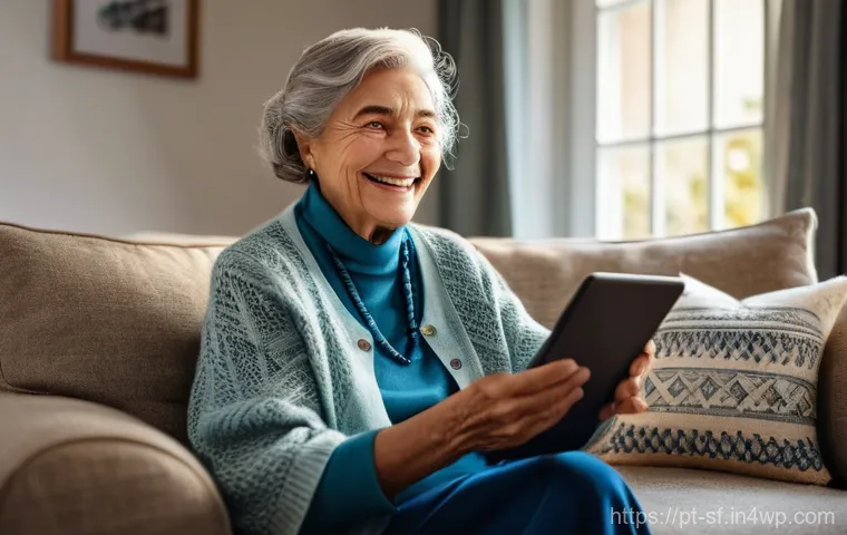 액티브 에이징을 위한 사회적 연대감 증진 - **Prompt:** An elderly Portuguese gentleman, with kind eyes and a gentle smile, is sitting on a low ...