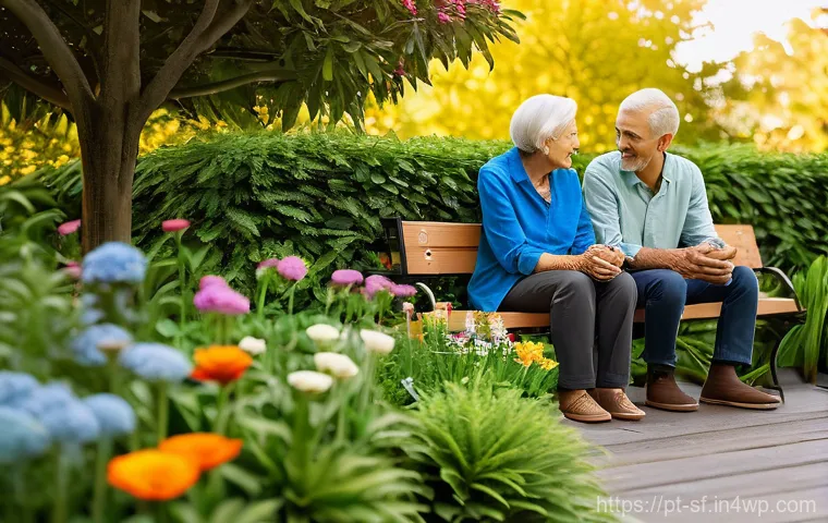 액티브 에이징과 환경적 요인 - **Prompt 1: Urban Green Oasis**
    A serene, vibrant urban park at golden hour. Sunlight filters th...