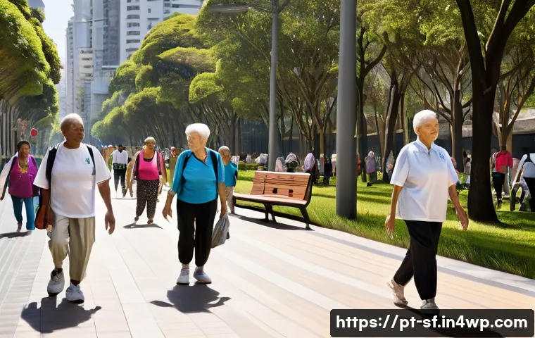 액티브 에이징과 사회적 지원 체계 관련 이미지 1